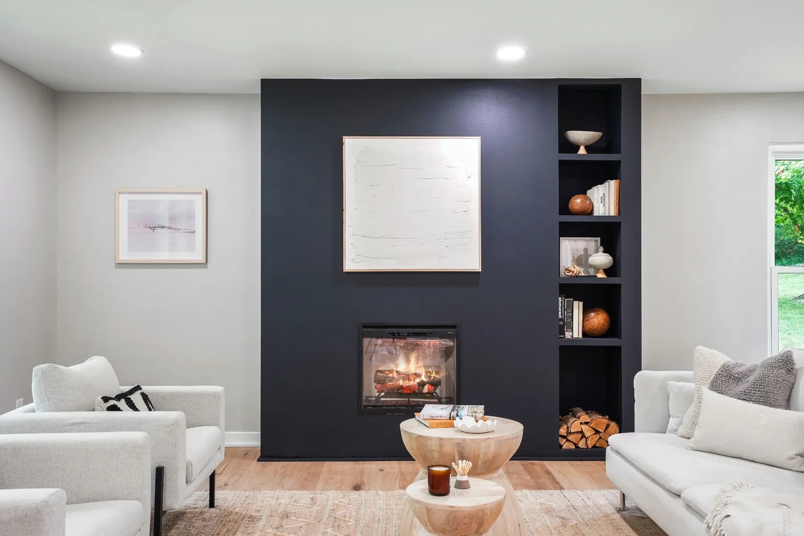 Dublin Contemporary Lower Level by Gentry Custom Remodeling in Dublin, Ohio