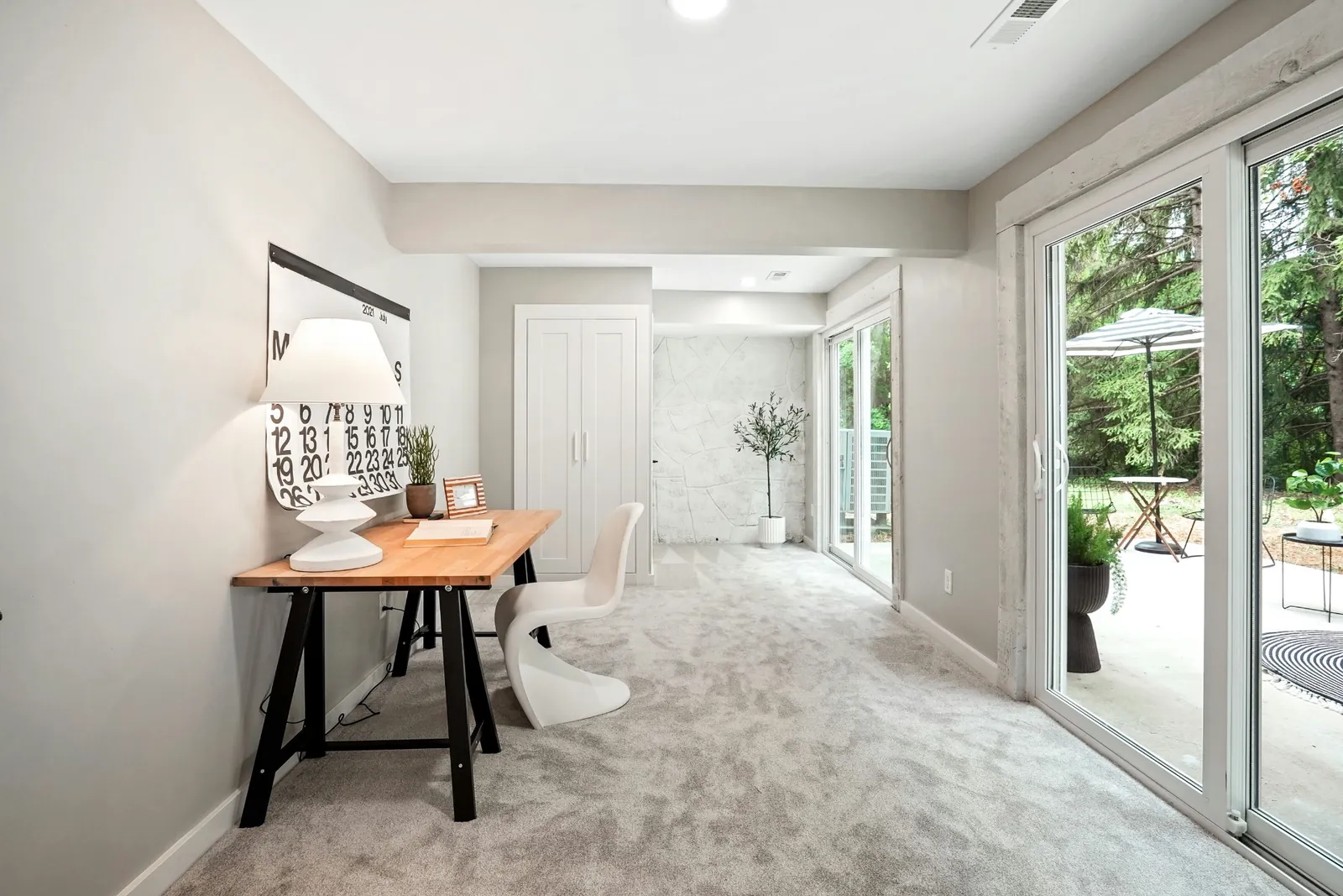 Dublin Contemporary Lower Level, Basement remodel in Dublin, Ohio, photo 3