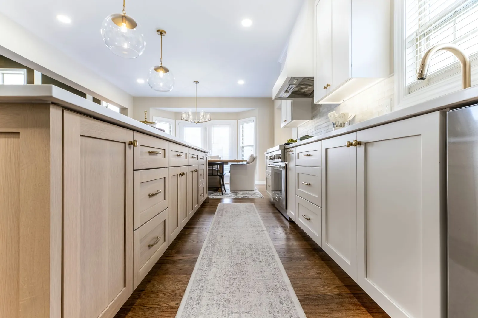 Modern Chef's Kitchen remodel by Gentry Custom Remodeling in Dublin, Ohio