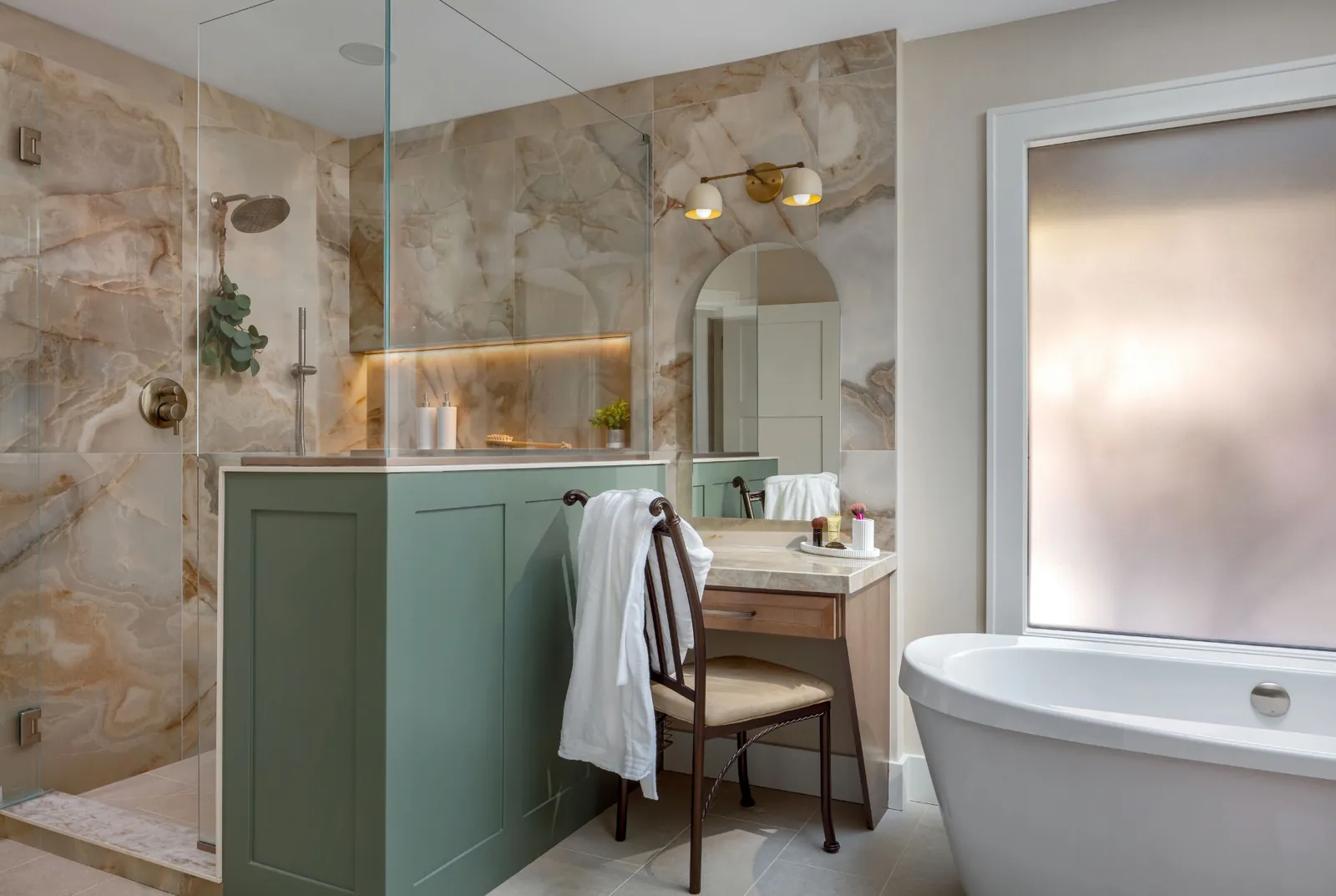 Onyx Spa Primary Bath, Bathroom remodel in Dublin, Ohio, photo 2
