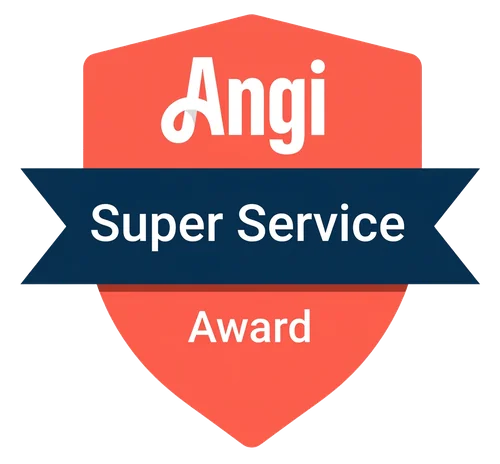Angi Super Service award badge