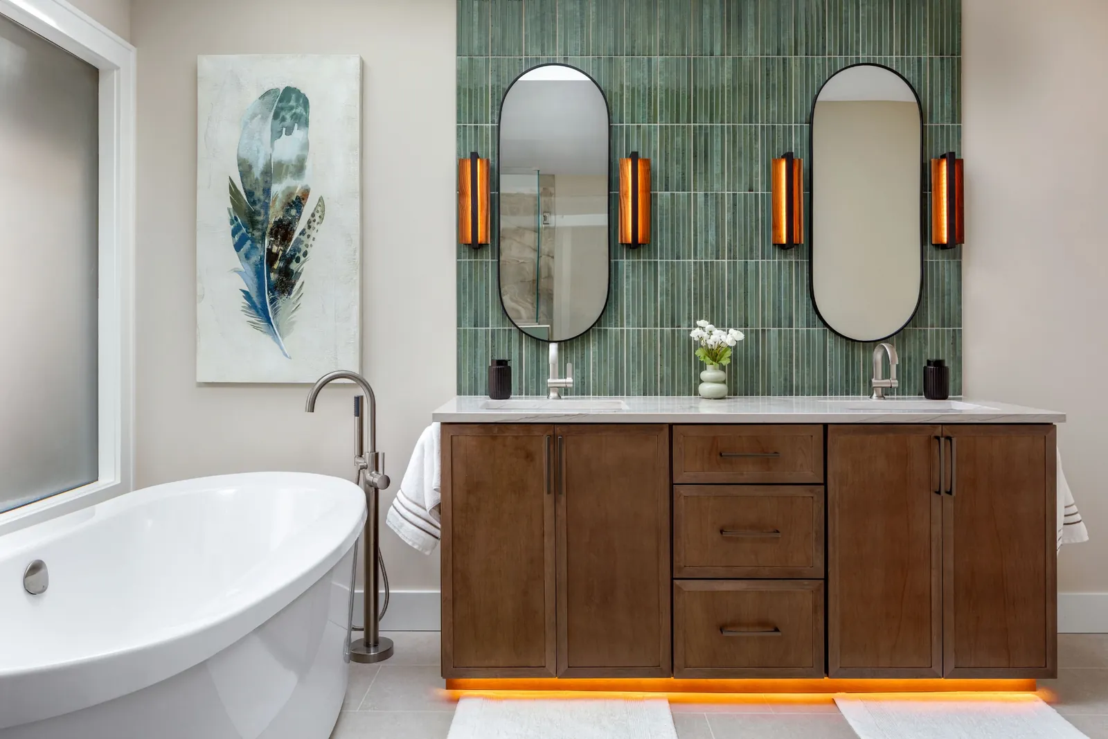 Onyx Spa Primary Bath remodel by Gentry Custom Remodeling in Dublin, Ohio