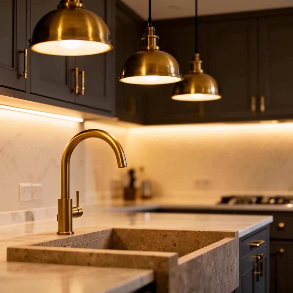 Lighting, Fixtures & Finishes