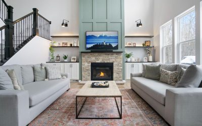 Modern Comfort: A Basement and Living Room Overhaul in Powell