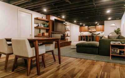 Mid-Century Modern Home Transformation in Columbus: Bathroom & Basement Remodel